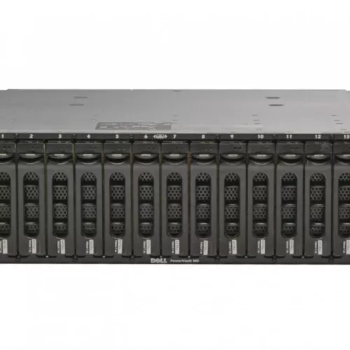 СХД Dell PowerVault MD3220i 24 x 2.5 Bays 1GB iSCSI BASE CHASSIS
